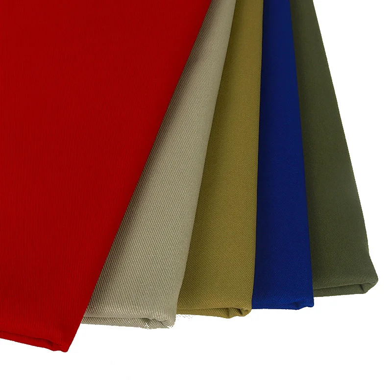 Оптовая продажа TC 80 20 хаки Спецодежда ткань саржа