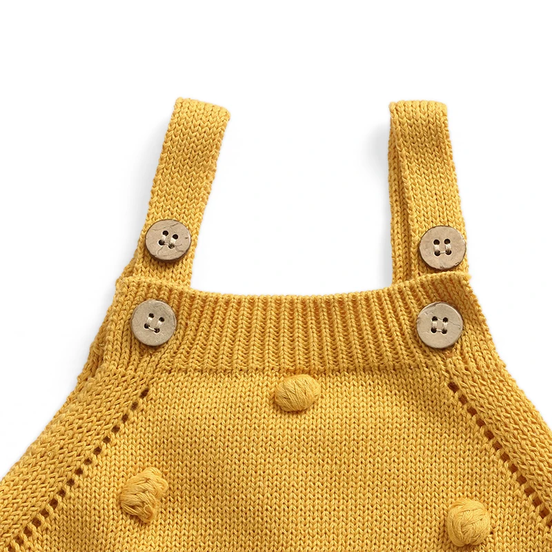 Оптовая продажа, 100% хлопковая летняя одежда для младенцев, однотонный трикотажный комбинезон с подтяжками, Детский комбинезон унисекс без рукавов