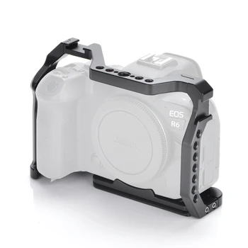 KingMa Multi-hole Aluminium Alloy DSLR Camera Cage Video Vlog Camera Cage Accessory for Can on EOS R5 R6