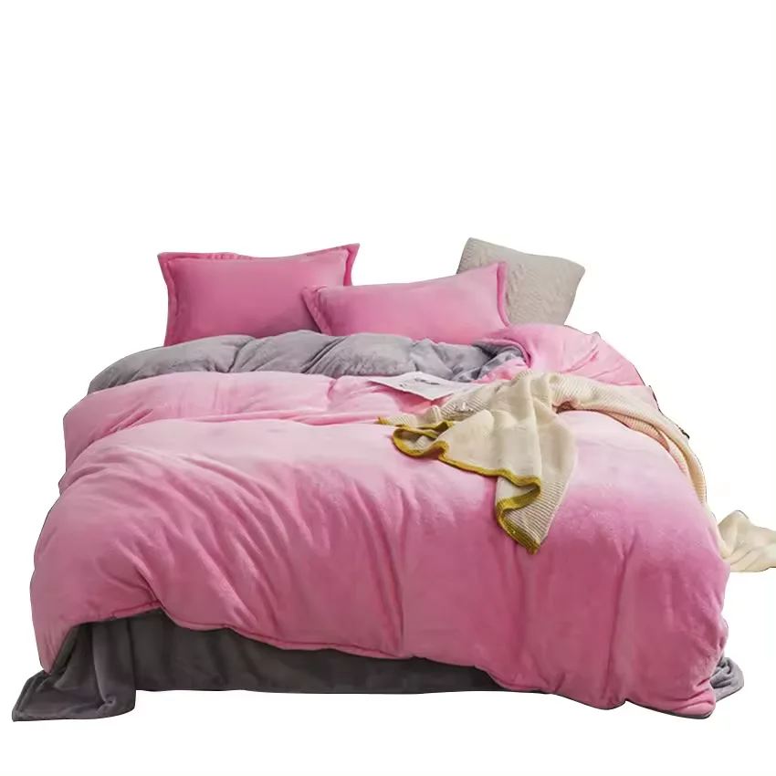 Europe Hot sale Hotel and home bedding set flannel High-end retail bedding supplier