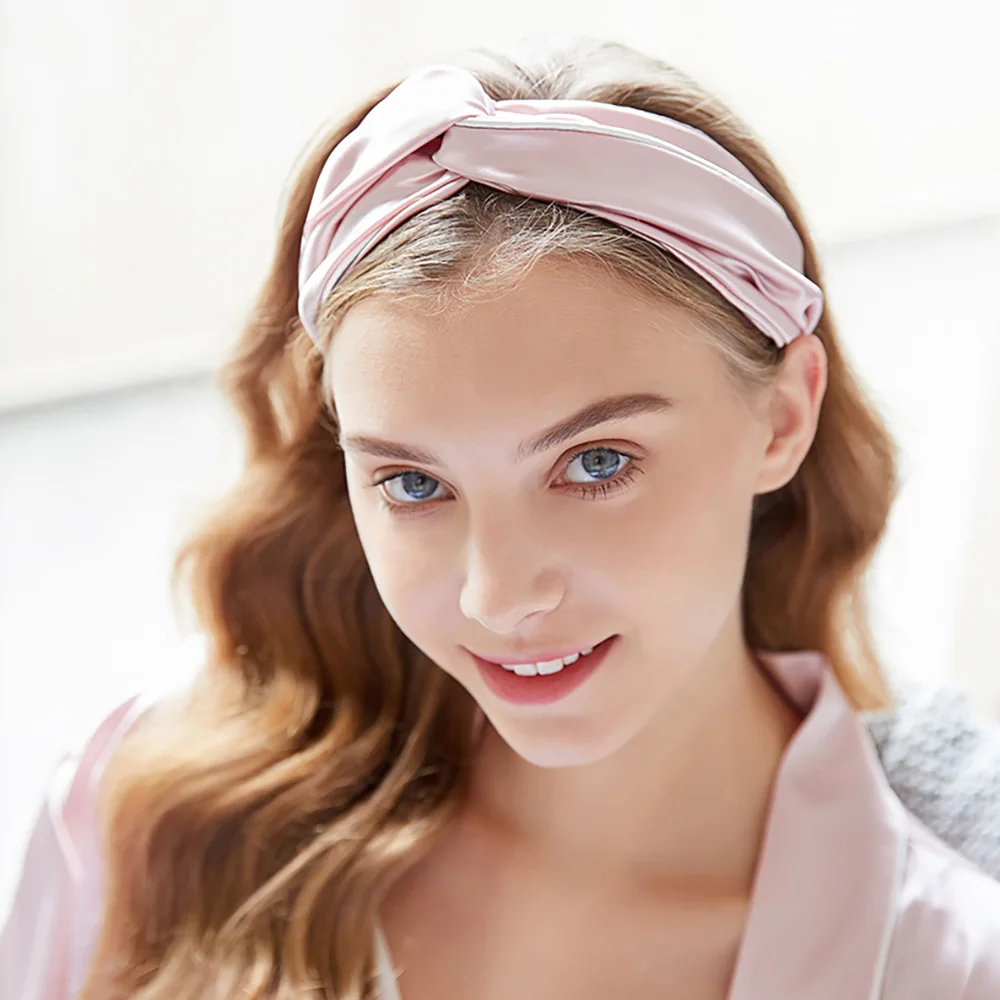 Women's Floral Twist Headband - Cross Knot Elastic Turban Hairband For Casual Wear 10 thumbnail image