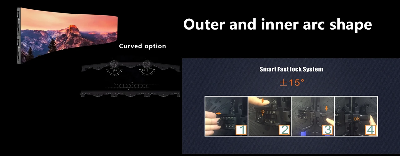 Ol Series P2.9 Complete P2.9 Outdoor Indoor 500x500 Led Die Casting