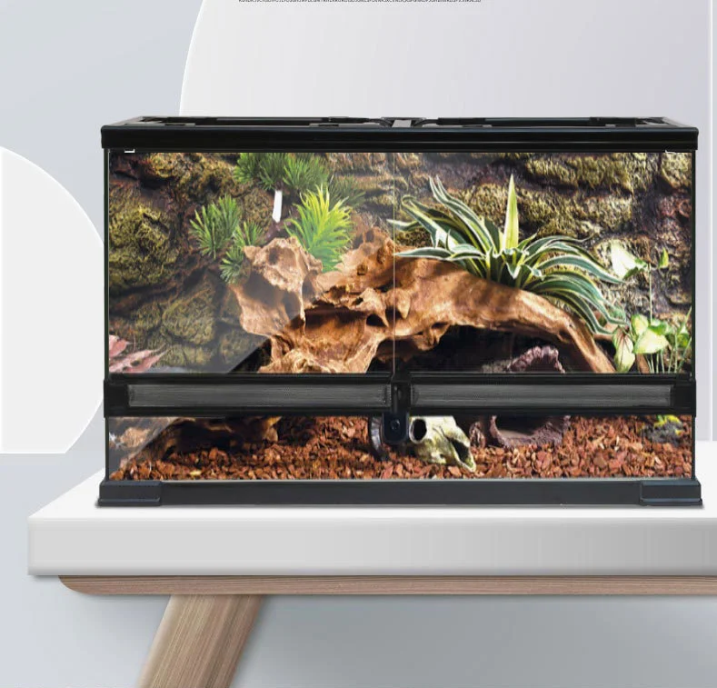 Large Terrarium Tank Exo Terra 36x18x18 for Reptiles