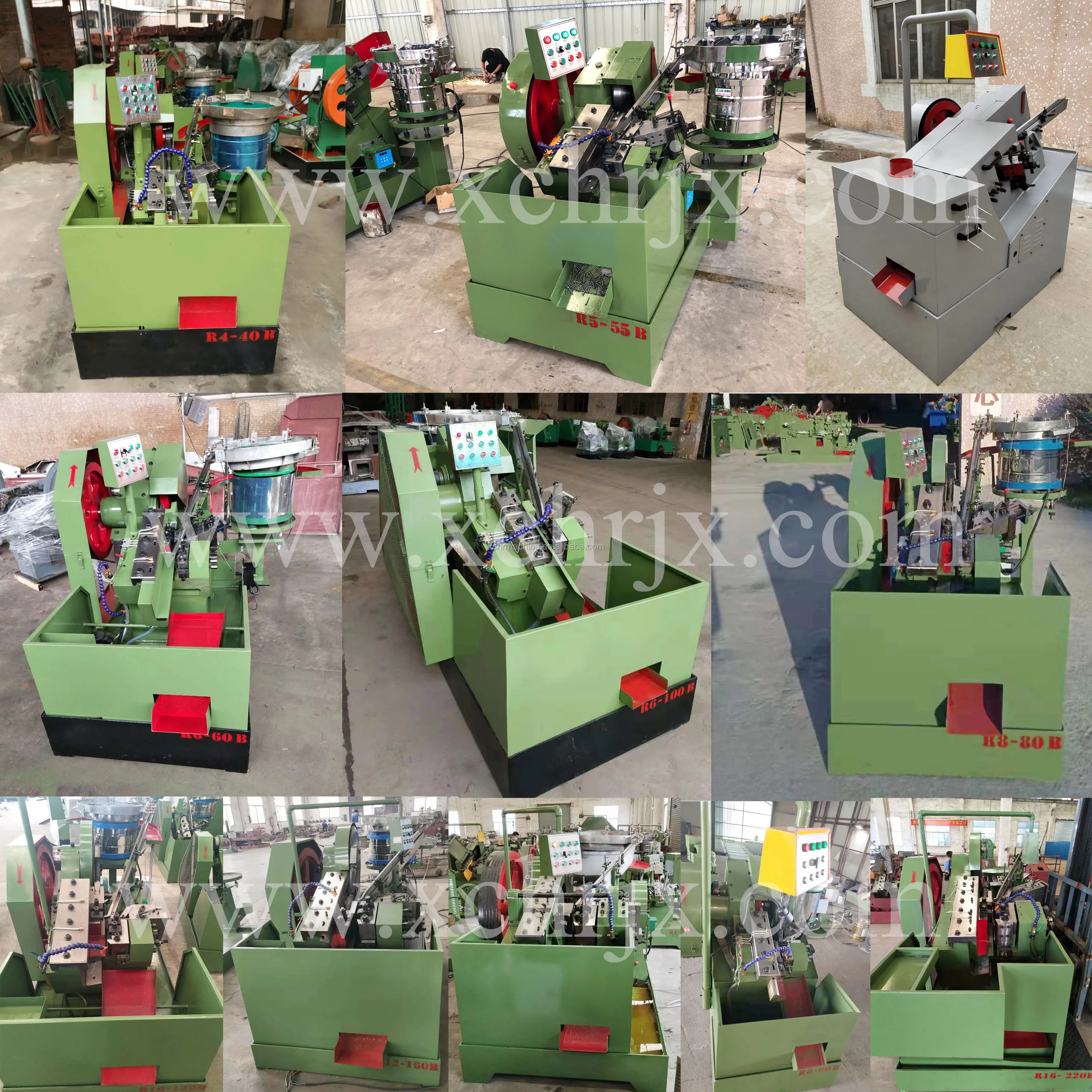 Threaded Screw Machine China Machinery Factory Fully Automatic Screw Bolt Making Machine for ...