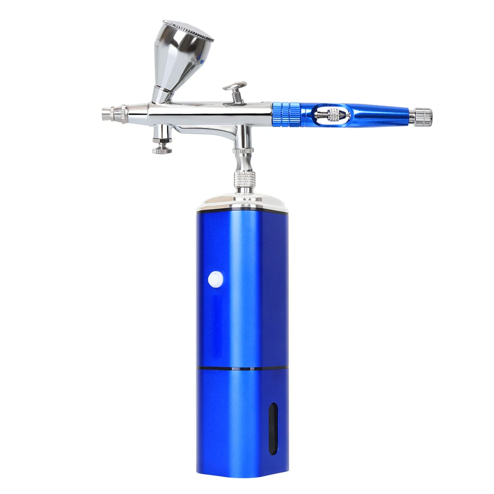 replaceable battery airbrush kit portable auto