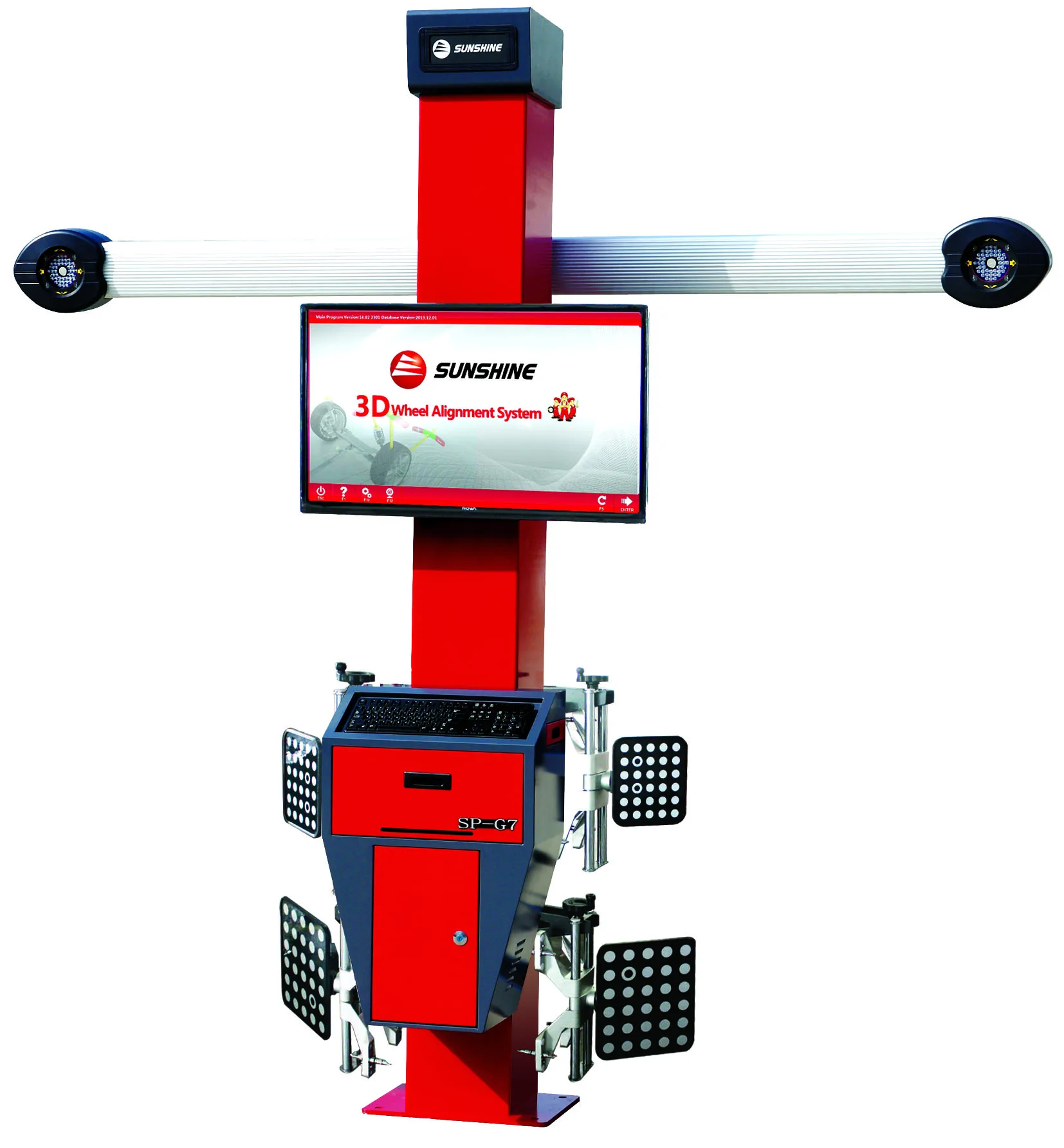 Sunshine 3d Wheel Alignment Machine Sp-g7 - Buy 3d Wheel Alignment,3d ...