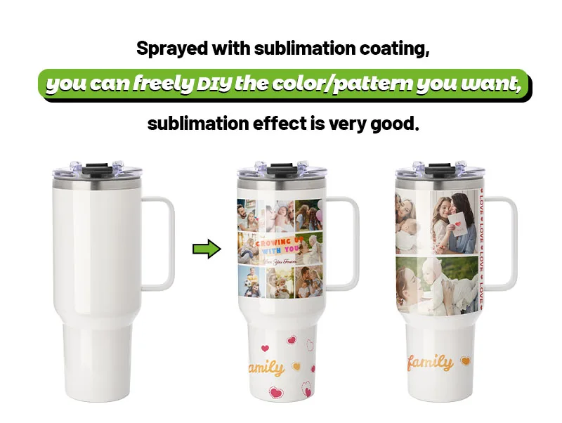 Wholesale Bulk Stainless Steel Tumbler Press White Sublimation Color ...