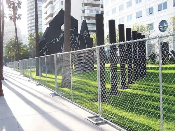 High Quality Galvanized Au Nz Standard Welded Wire Mesh Temporary Fence Panels For Sale details