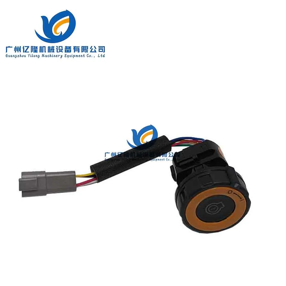 5265708 Diesel Engine Spare Parts E320GC E336GC E349GC One-button Start Single Plug Excavator Ignition Switch Assembly 526-5708
