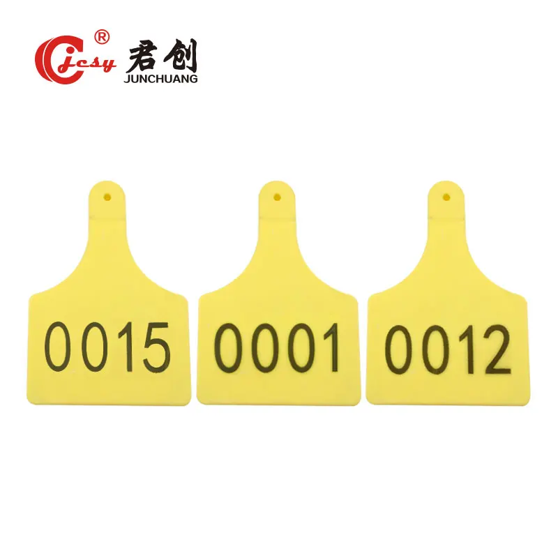 JCET001 Professional Custom Visual Z Ear Tag for Cattle Cow Ox and Buffalo Identification