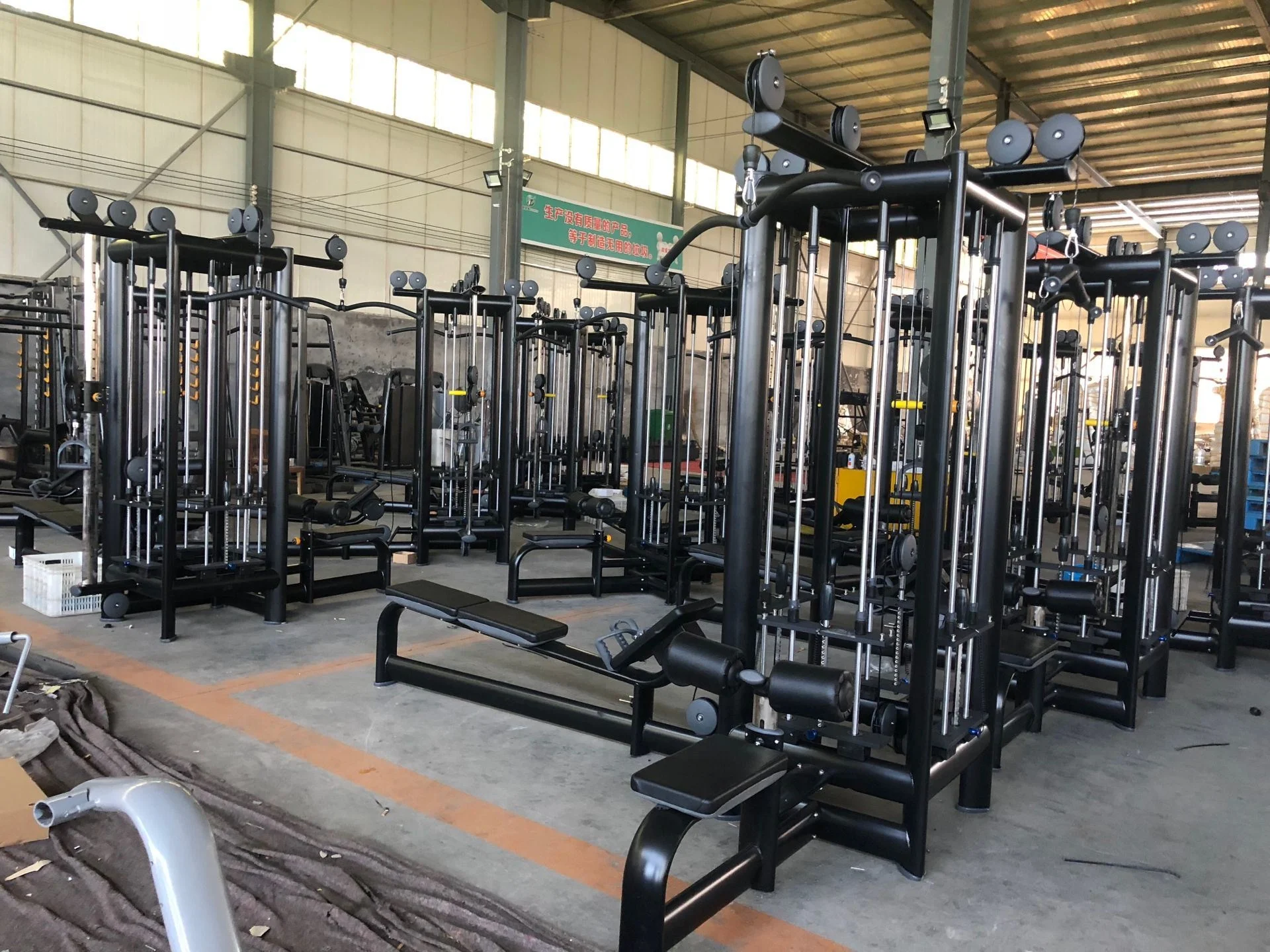 LZX Fitness 8 Station Multi Gym - Comprehensive Training