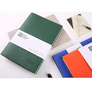 Hot Sale Manufacturer A5 Softcover PU Leather Note Book Business Office Meeting Paper A5 Notebook
