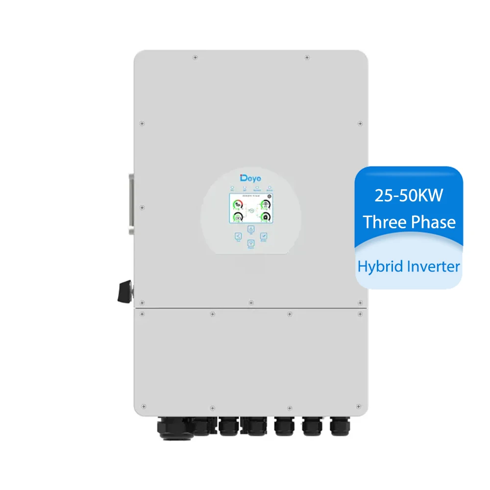 Deye Hybrid Inverter 50 kW SUN-50K-SG01HP3- EU-BM4 Deye HV Inverter Battery Deye Hybrid Inverter 50kW 3 Phase