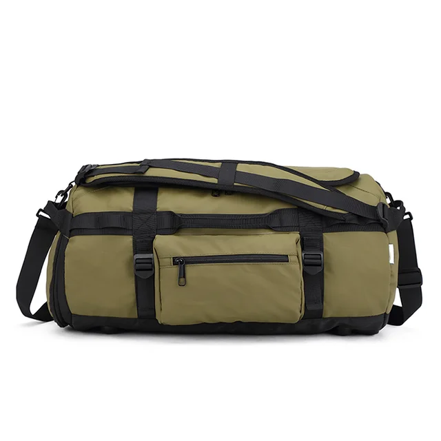 Factory Customize Foldable Multi Functional Travel Bag Outdoor Activity Two Way Backpack Weekend Carry on Duffle Travel