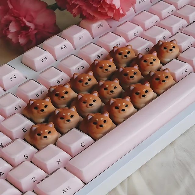 Customized Personalized Plastic Keycaps for Keyboards in Multiple Colors and Shapes Injection Molded DIY Plastic Keycaps Parts