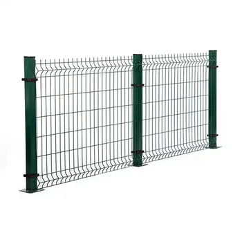 Galvanized 3D Welded Wire Fence /Curvy Welded Wire Mesh Fence with Bending/Home Outdoor Decorative 3D Curved Welded Fence