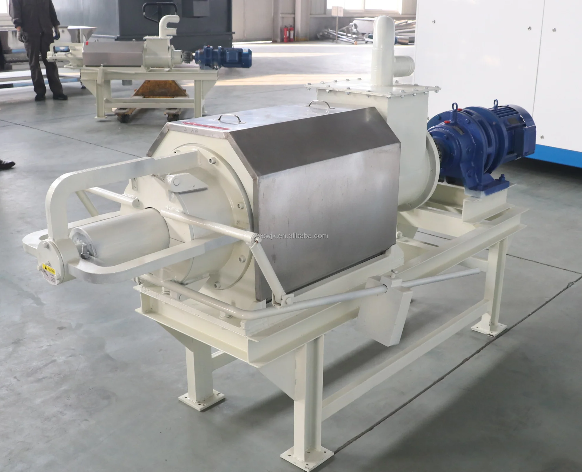 CE Approved Cow Manure Dewater Machine/pig Dung Dewatering Machine