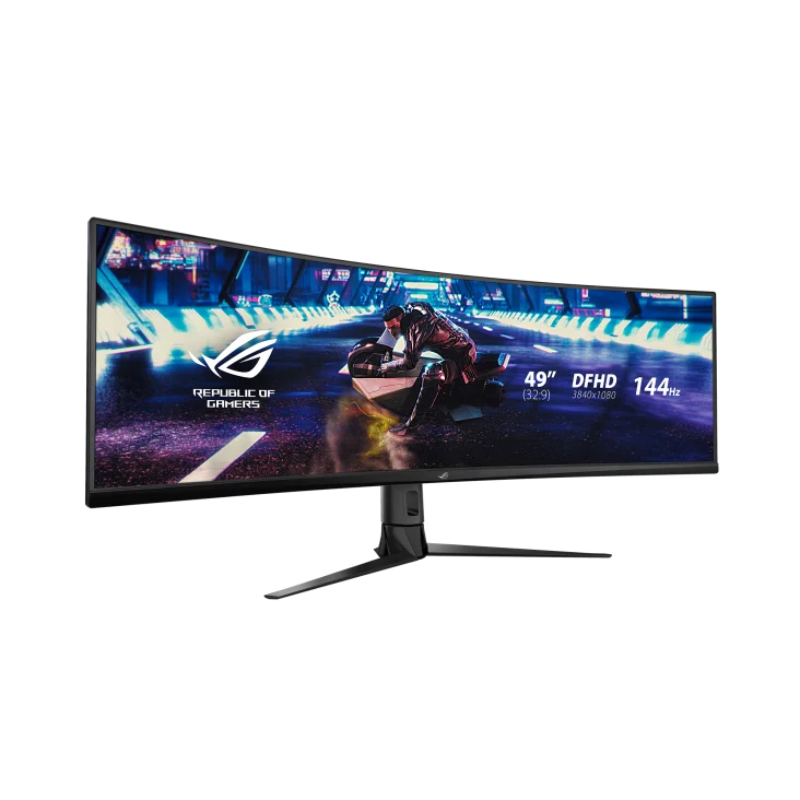 Brand New Computer Gaming Monitor ROG Strix XG49VQ 144Hz 49 Inch Curved Monitor Full HD LCD Display  Gaming LCD Monitor