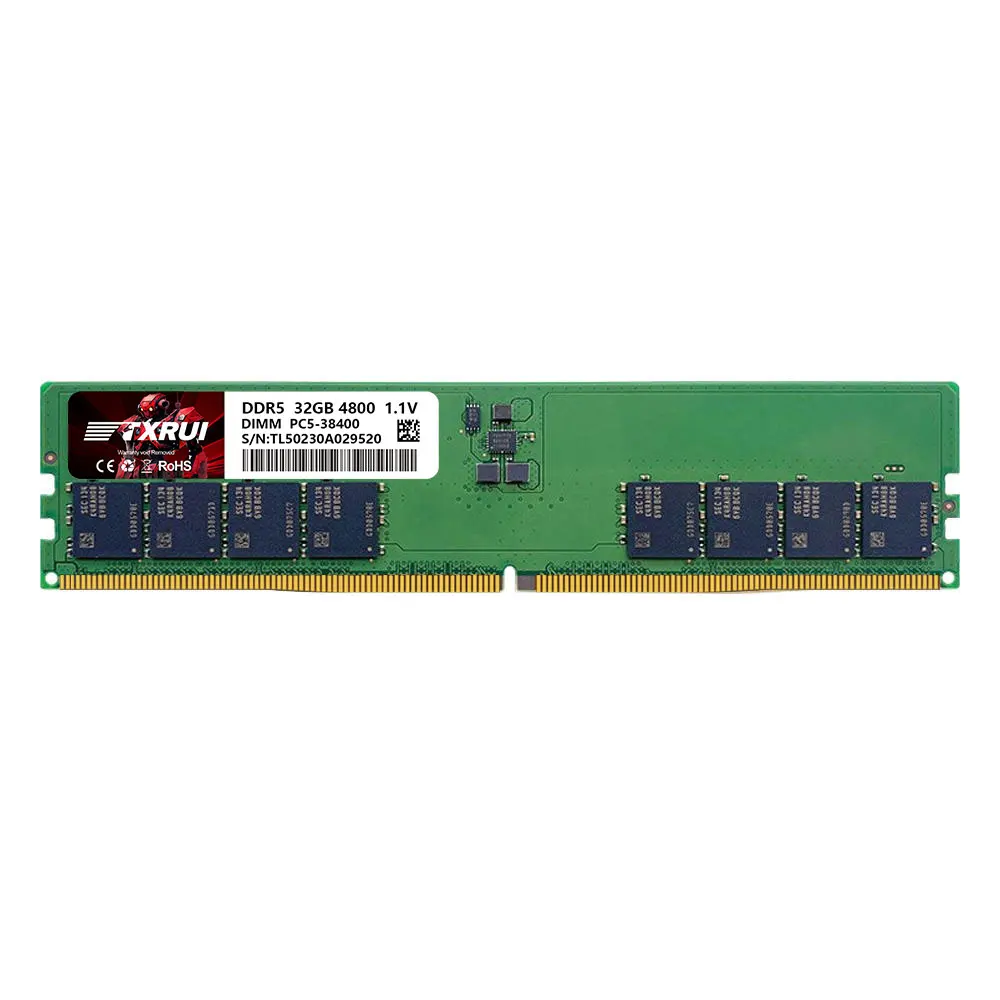 Pc Memory Ram Ddr5 for Desktop Long Dimm 1.1v CL42 Original Chips 16gb 32gb 4800mhz 5200mhz 5600mhz 6000mhz Ddr5 32gb