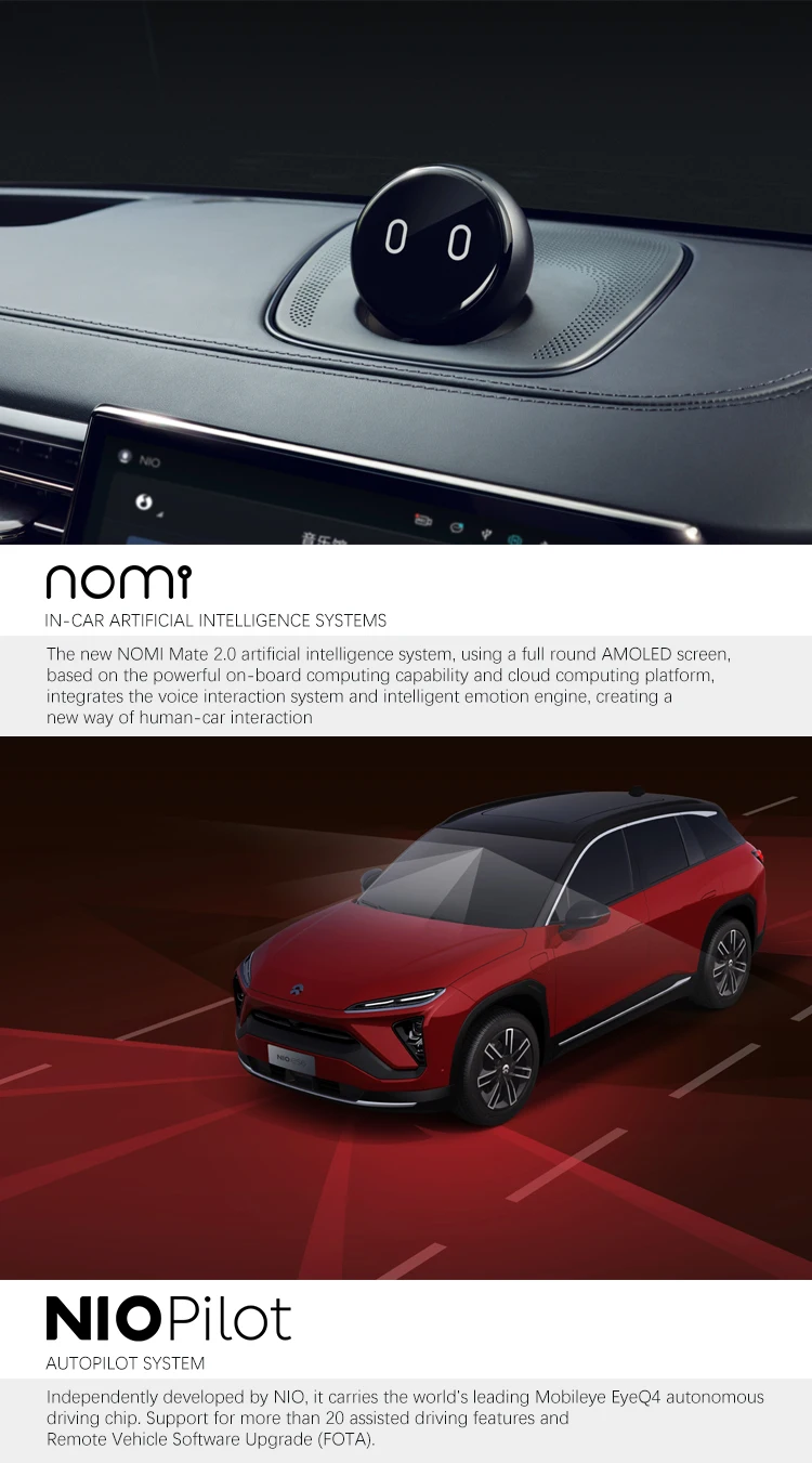 Nio Ev Vehicles Car 2022 465km Performance Edition Electric Cars Adults ...