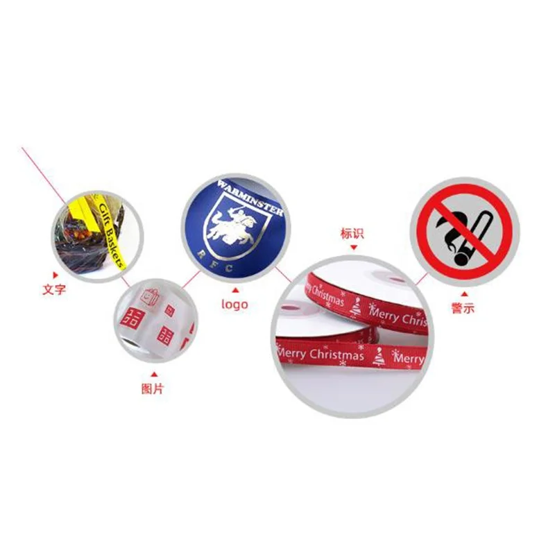 High Precision Digital Print Machinery for Satin Ribbons