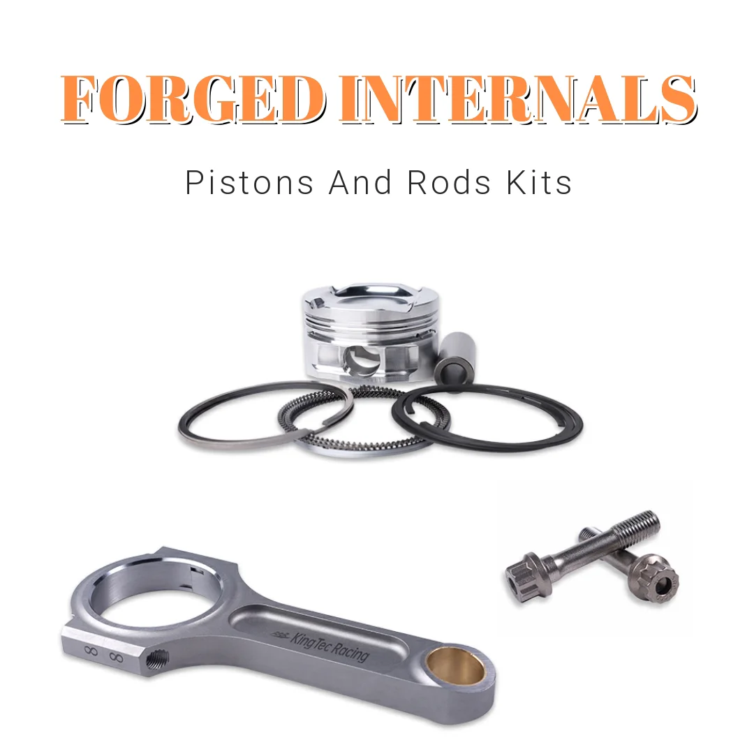 S63 Internals Racing Pistons And I Beam Rods For Bmw F85 X5m S63tu Engine 4.4 V8 S63b44