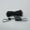 Reflective black pulley system
