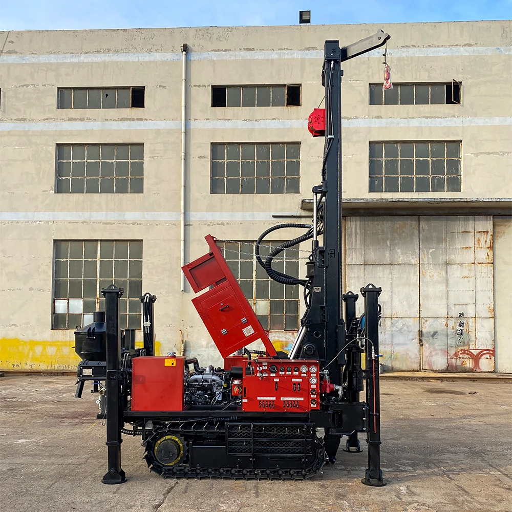 CSRC200B Essential Reverse Circulation Mining Gearbox 200m Diesel Drilling Rig Machine for Farm Piling Core Sampling Coal New
