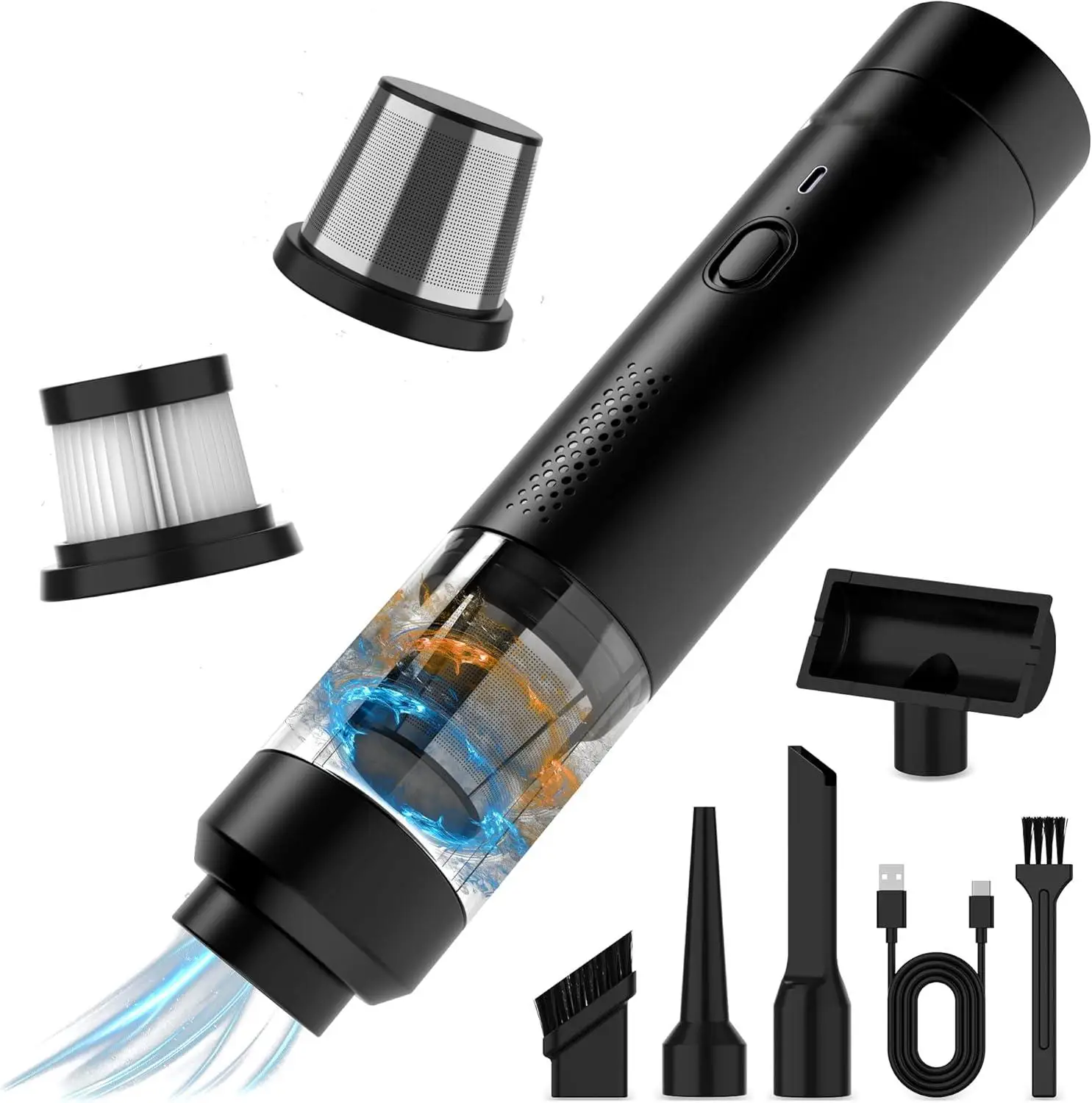 Hifly  Wireless Car Vacuum Cleaner for All Kinds of Cleaning, Advanced Technology, 2 in 1,  Strong Suction