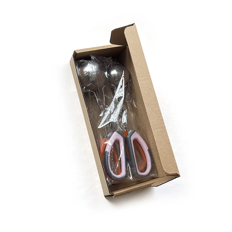 Factory Direct Sale Stainless Steel Double Color Handle Meatball Maker With Anti Slip Handle