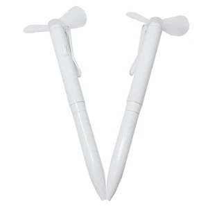 Hot Sell Creative  Multifunctional Ballpoint Pen  Summer Student Office Gift Fan Ball Pen with Electric Fan