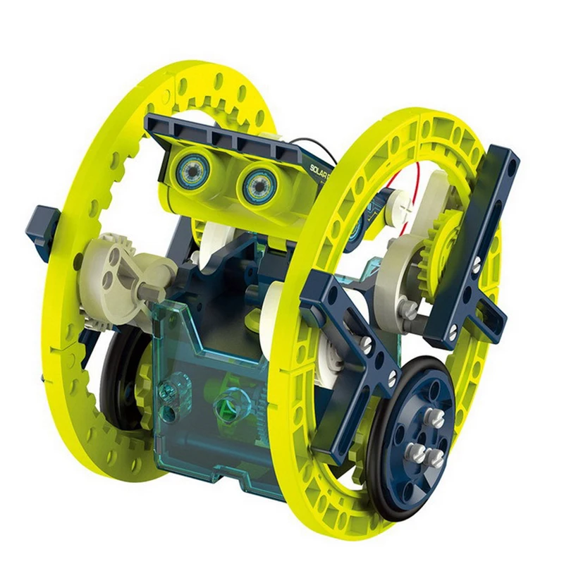 12 в 1 игрушечный робот на солнечной батарее