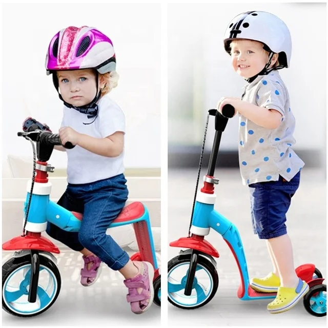 Realsin Лидер продаж трехколесный самокат ездить на Автомобильный ножной