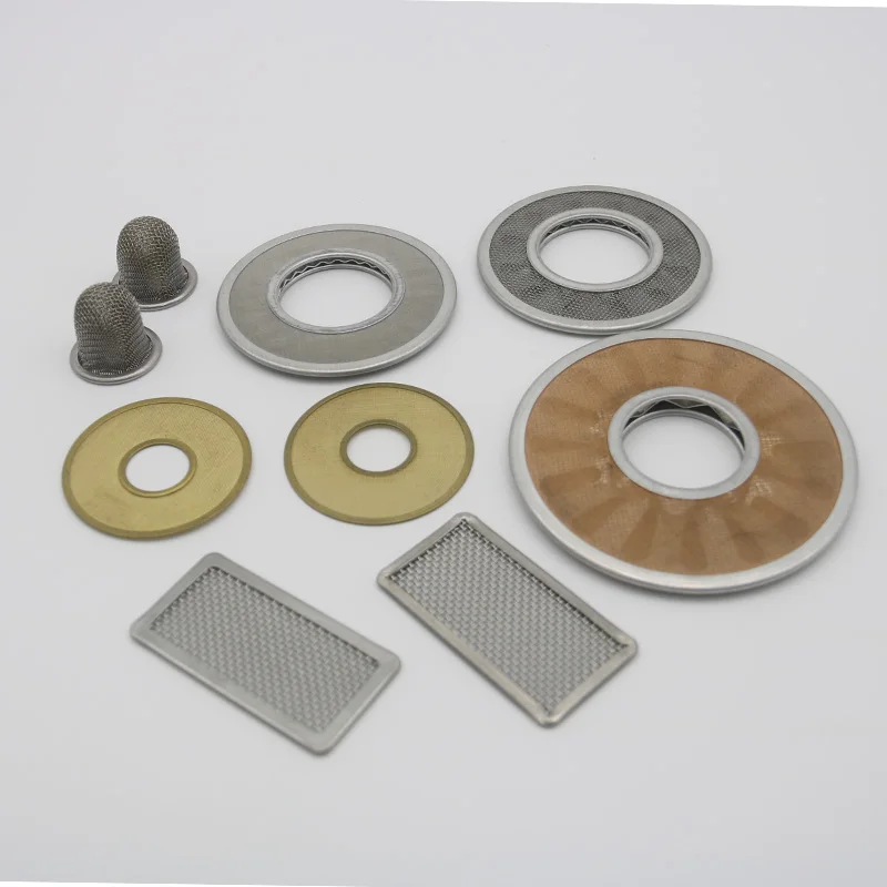 Customized As Required Stainless Steel Wire Mesh Filter Round Disc Edge Filter Mesh Screen