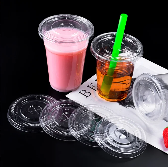 78mm 90mm 98mm Standard Diameter Cups Fitting Flat Or Dome Design Disposable Plastic Lid Buy