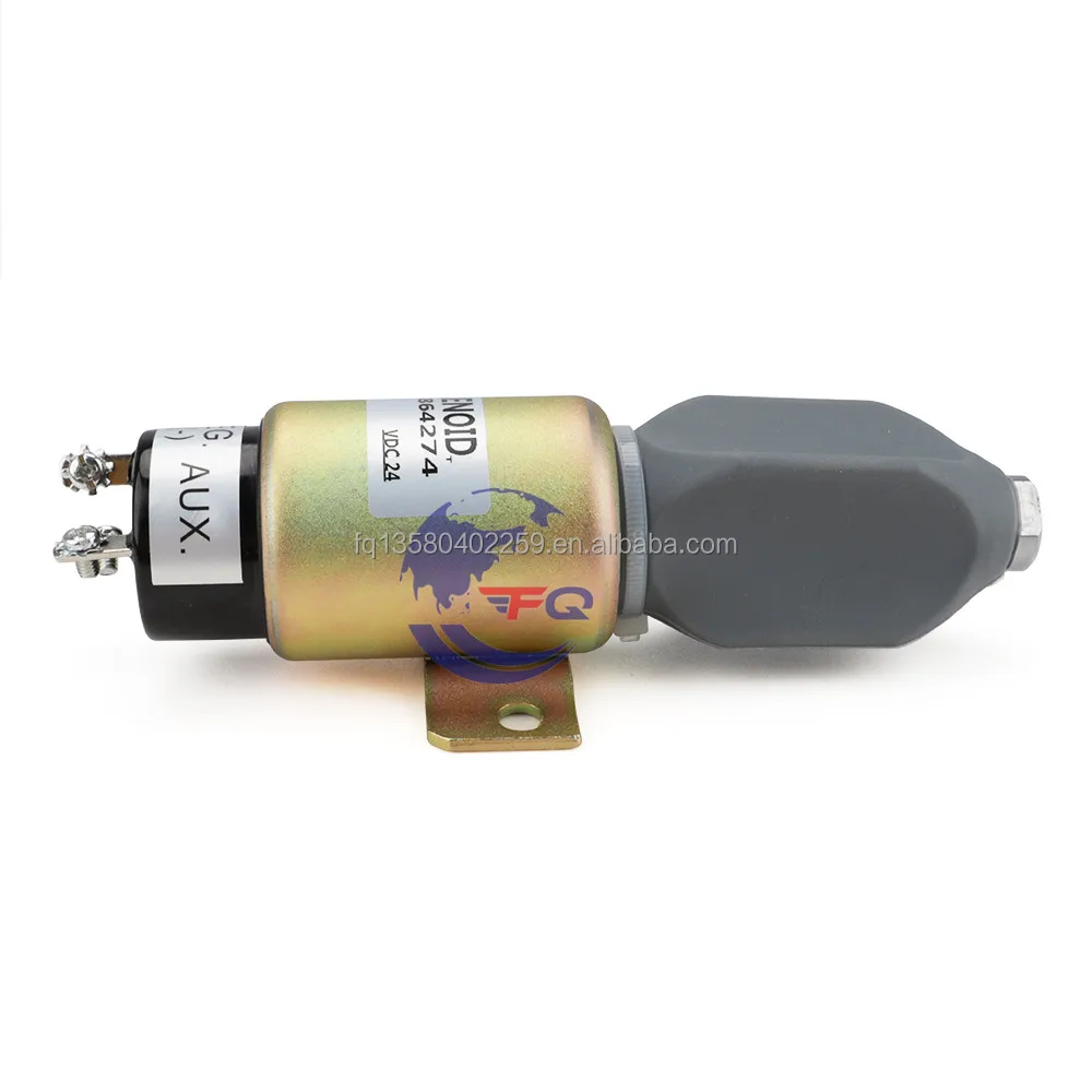 Stop Shutoff Solenoid 3864274 24V for For Cum-mins Caterpillar 