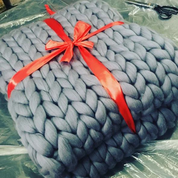 Wholesale Australian Merino Wool Yarn Chunky Yarn Jumbo Yarn For Arm