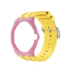 pink case+yellow-3 O'Clock