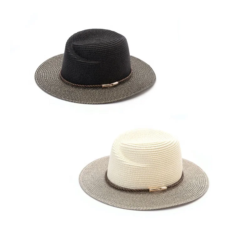 polyester straw hat