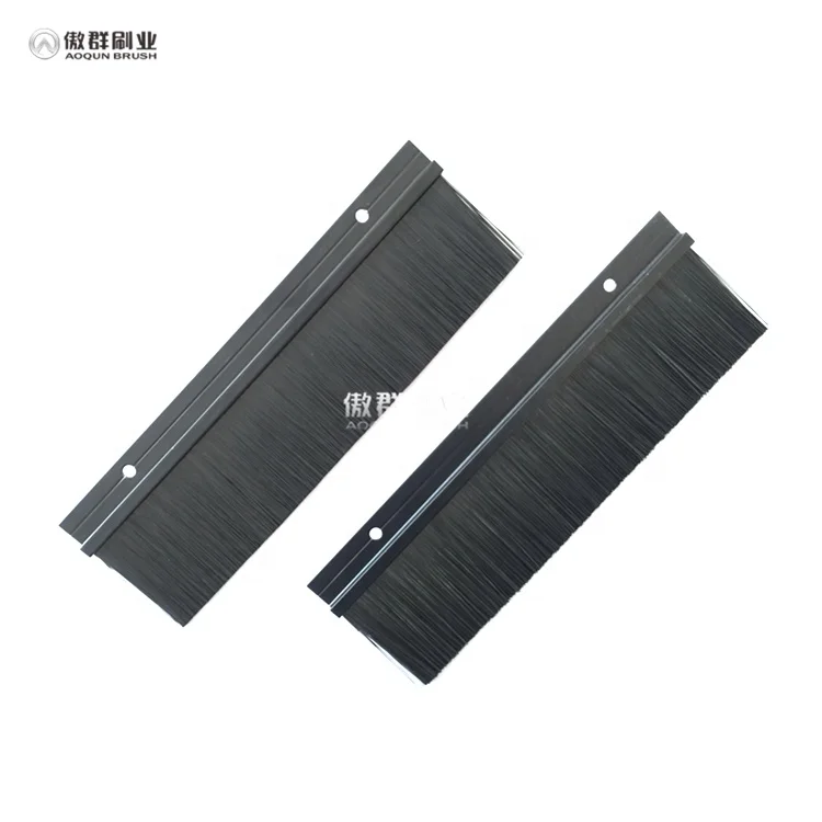 Алюминиевая щетка с уплотнением для гаражных ворот