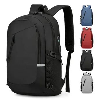 17 Inch Anti Theft Laptop Backpack Bag With Usb Charging Port Office Computer Laptop Backpack Customize Casual Sports Backpacks