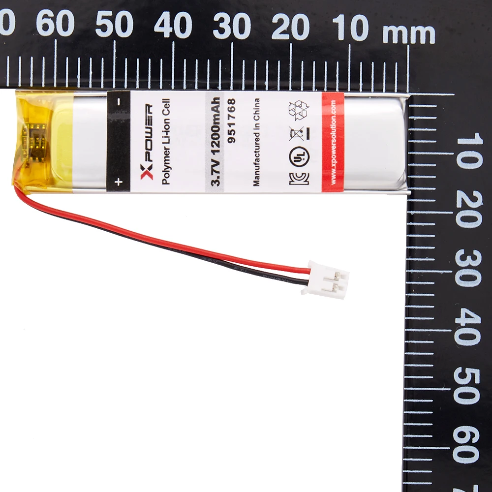 951768 3.7v 1200mah