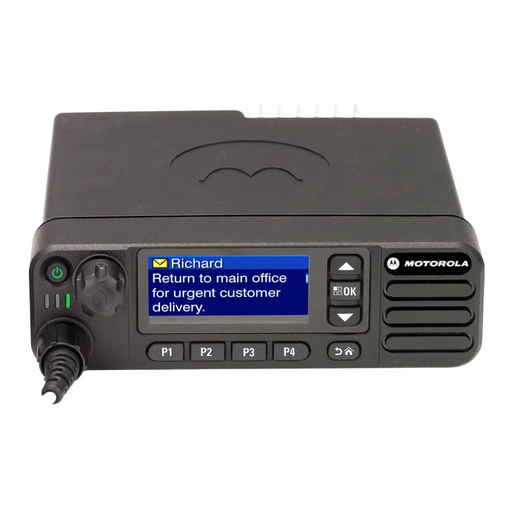 Motorola Dm4600 Dm4601 Dm4601e Hf Vhf Vehicle Mouted Gps & Bluetooth ...