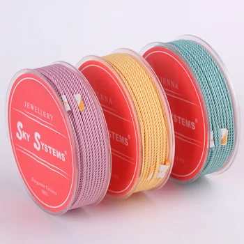 SKY ML226 1.5~4.0mm Jewelry Cord Polyester Cord Jewelry Accessories Bracelet and Necklace Material 38 Colors