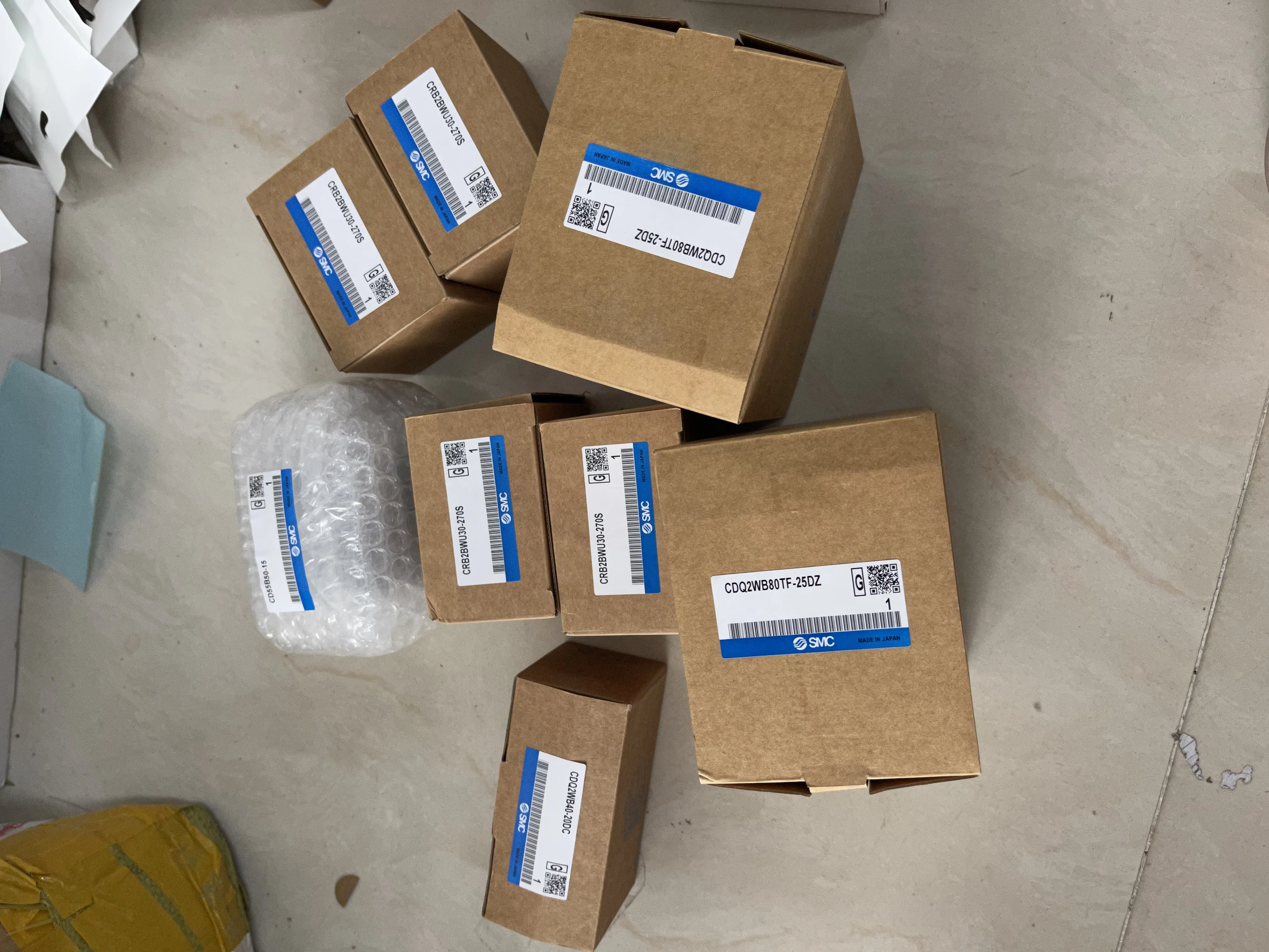 SMC Compact Cylinder CDQ2WB80TF-25DZ SMC Compact Cylinder CDQ2WB80TF-25DZ