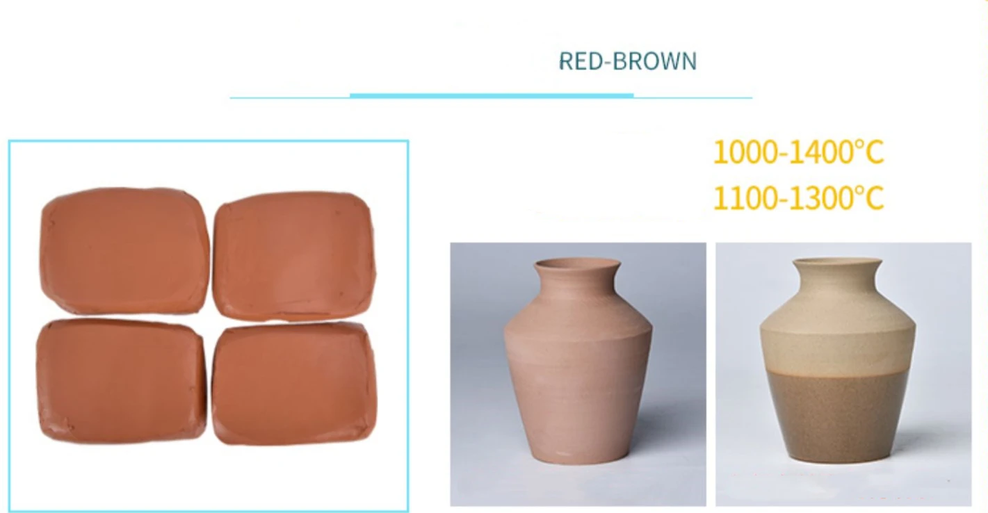 10kg Pottery Teaching Clay Porcelain Clay Batch Children's Handmade