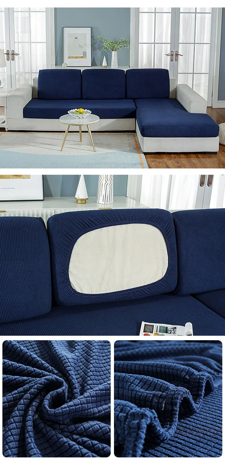 Stretch Sofa Seat Cushion Cover Slipcover Elastic Couch Armchair