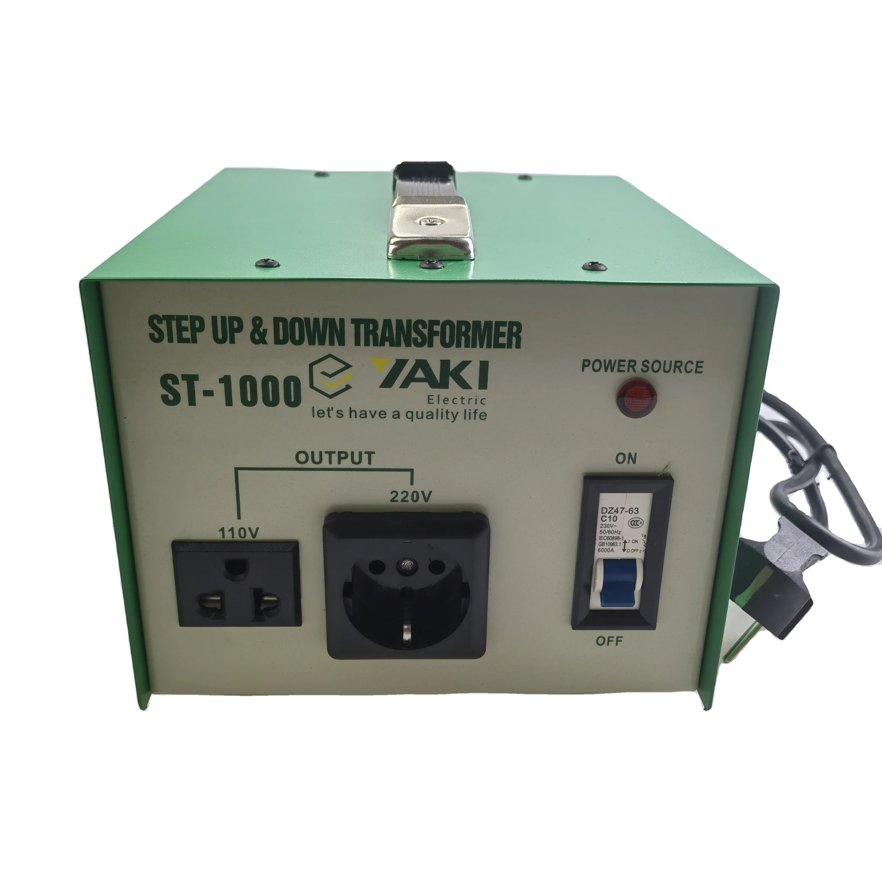 Single-phase voltage stabilizer 230Vac servomotor 5KVA