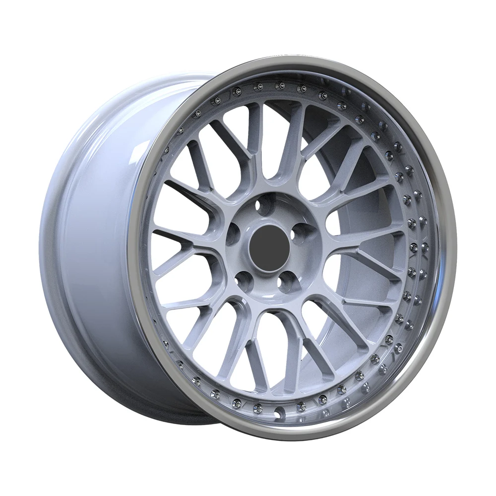 1 Piece Forged Wheels Monoblock 15-24 Inch White Lip Aluminium Alloy Car Wheels Rims 18