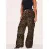 Estampado de leopardo profundo 8109